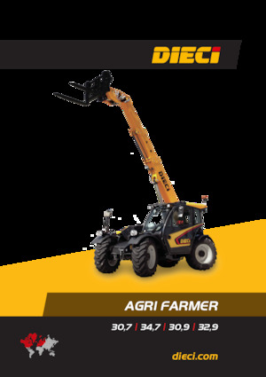 Телескопічні навантажувачі Dieci Agri Farmer 30.7 GD