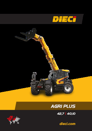Телескопічні навантажувачі Dieci Agri Plus 42.7 VS EVO2 GD