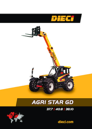 Телескопічні навантажувачі Dieci Agri Star 40.8 EVO2 GD 