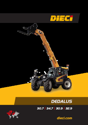 Телескопічні навантажувачі Dieci Dedalus 30.7 GD
