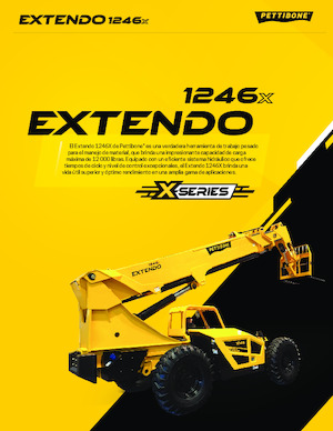 Телескопічні навантажувачі Pettibone Extendo 1246X