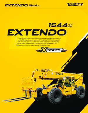 Телескопічні навантажувачі Pettibone Extendo 1544X