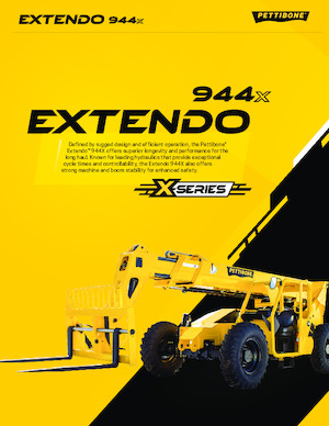 Телескопічні навантажувачі Pettibone Extendo 944X