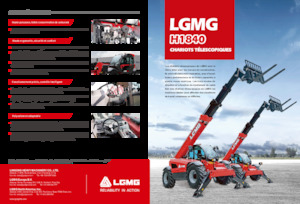 Телескопічні навантажувачі LGMG  H1840