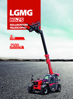 Телескопічні навантажувачі LGMG  H625