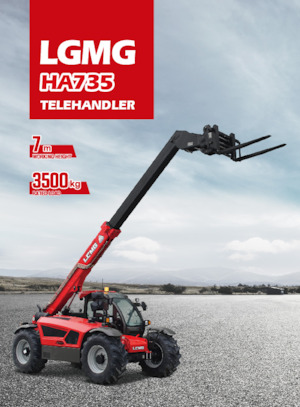 Телескопічні навантажувачі LGMG  HA735