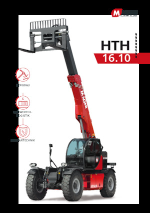 Телескопічні навантажувачі MAGNI HTH 16.10