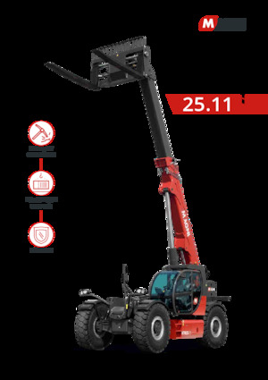 Телескопічні навантажувачі MAGNI HTH 25.11