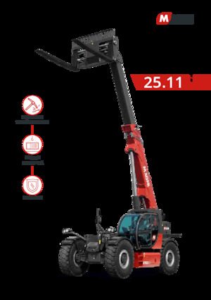 Телескопічні навантажувачі MAGNI HTH 25.11