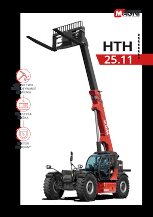 Телескопічні навантажувачі MAGNI HTH 25.11