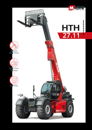 Телескопічні навантажувачі MAGNI HTH 27.11