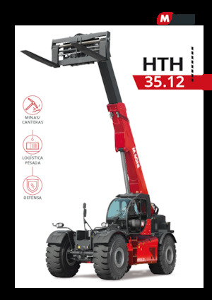 Телескопічні навантажувачі MAGNI HTH 35.12