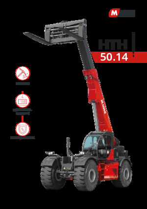 Телескопічні навантажувачі MAGNI HTH 50.14