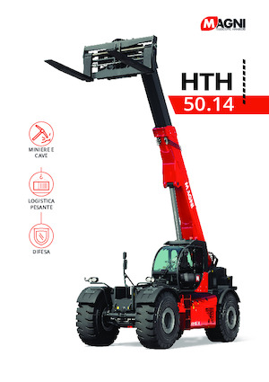 Телескопічні навантажувачі MAGNI HTH 50.14