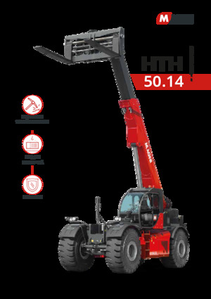Телескопічні навантажувачі MAGNI HTH 50.14