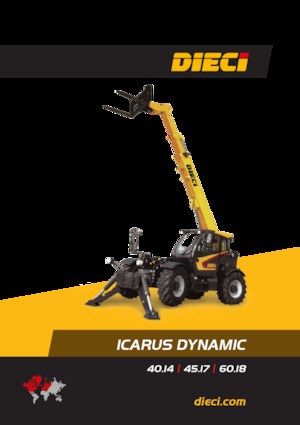 Телескопічні навантажувачі Dieci Icarus 45.17 Dynamic GD