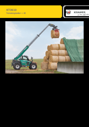 Телескопічні навантажувачі Kramer KT3610