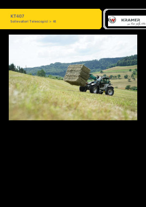 Телескопічні навантажувачі Kramer KT276