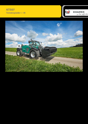 Телескопічні навантажувачі Kramer KT507