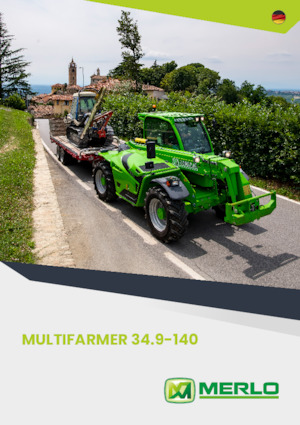 Телескопічні навантажувачі Merlo MF 34.9 CS-140-CVTRONIC