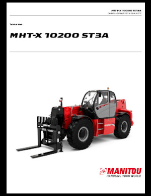 Телескопічні навантажувачі Manitou MHT-X 10200 ST3A