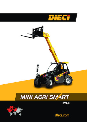 Телескопічні навантажувачі Dieci Mini Agri 20.4 Smart
