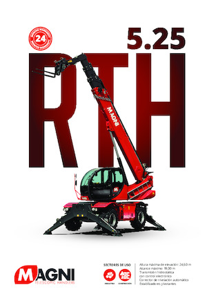 Телескопічні навантажувачі з верхньою будовою MAGNI RTH 5.25 SH