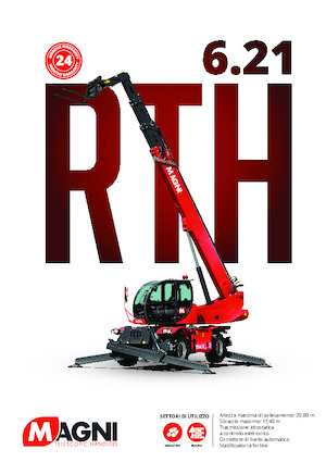 Телескопічні навантажувачі з верхньою будовою MAGNI RTH 6.21 SH