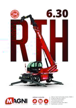 Телескопічні навантажувачі з верхньою будовою MAGNI RTH 6.30 SH