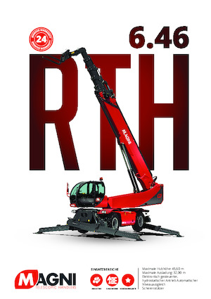 Телескопічні навантажувачі з верхньою будовою MAGNI RTH 6.46 SH