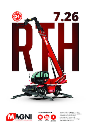 Телескопічні навантажувачі з верхньою будовою MAGNI RTH 7.26 SH