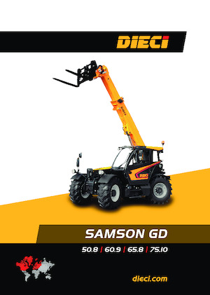 Телескопічні навантажувачі Dieci Samson 75.10 GD
