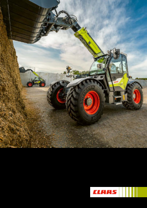 Телескопічні навантажувачі Claas Scorpion 638