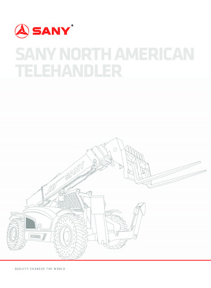 Телескопічні навантажувачі Sany STH844