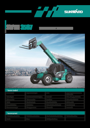 Телескопічні навантажувачі Sunward SWTH 3507