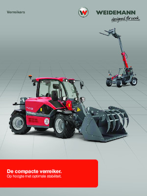 Телескопічні навантажувачі Weidemann T4512