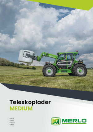 Телескопічні навантажувачі Merlo TF 33.9 CS-140