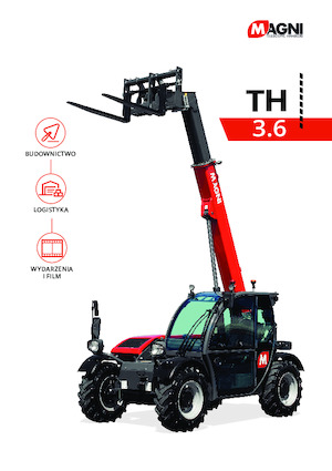Телескопічні навантажувачі MAGNI TH 3.6