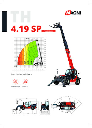 Телескопічні навантажувачі MAGNI TH 4.19 SP