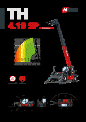 Телескопічні навантажувачі MAGNI TH 4.19 SP
