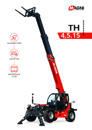 Телескопічні навантажувачі MAGNI TH 4,5.15