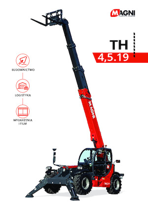 Телескопічні навантажувачі MAGNI TH 4,5.19