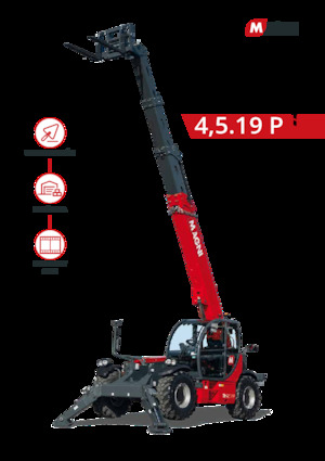 Телескопічні навантажувачі MAGNI TH 4,5.19 P