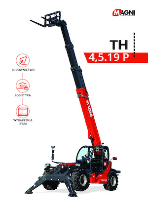 Телескопічні навантажувачі MAGNI TH 4,5.19 P