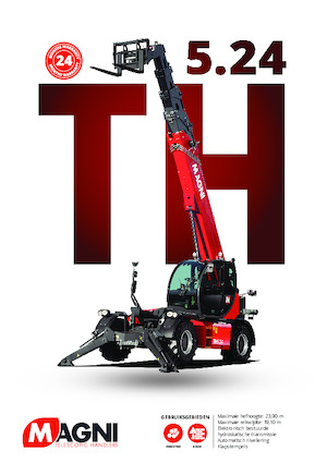 Телескопічні навантажувачі MAGNI TH 5.24