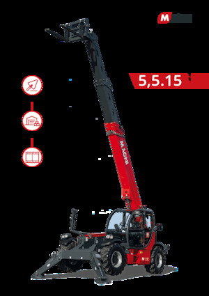 Телескопічні навантажувачі MAGNI TH 5,5.15
