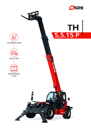 Телескопічні навантажувачі MAGNI TH 5,5.15 P