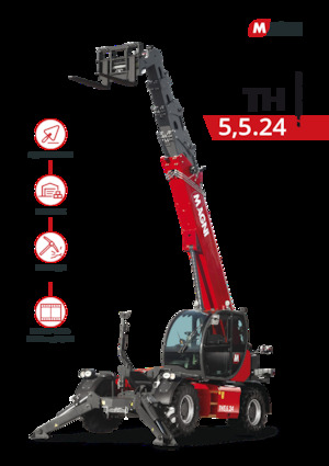 Телескопічні навантажувачі MAGNI TH 5,5.24