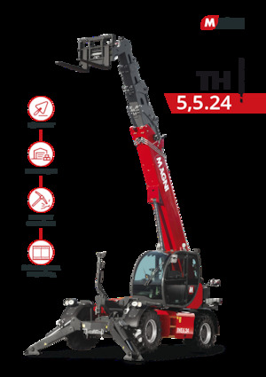 Телескопічні навантажувачі MAGNI TH 5,5.24
