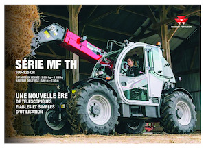 Телескопічні навантажувачі Massey Ferguson TH.7030 H